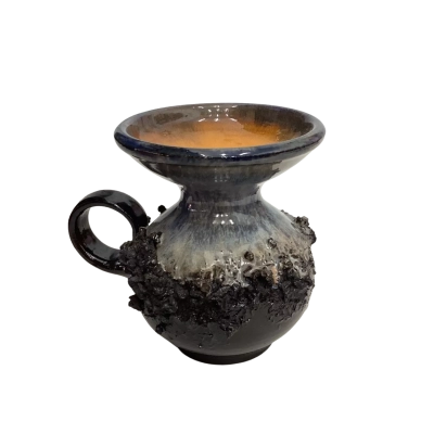 Vintage Glit Iceland Lava Vase 16015