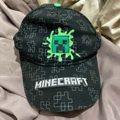 Minecraft Kids  Size One Size Cap Black  
