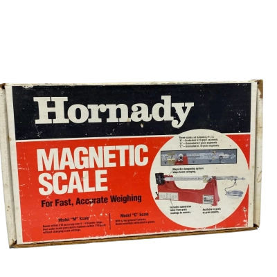 Hornady Model M Mechanical Magnetic Powder Scale in Original Box