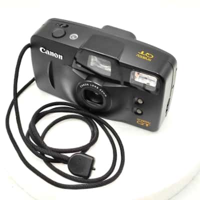 Canon Snappy QT Point & Shoot 35mm Film Camera In Excellent Working Order