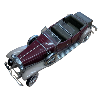 Vintage Franklin Mint Die Cast Car: The 1930 Duesenberg J Derham Tourster