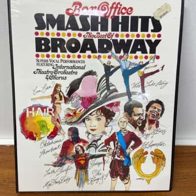 Vintage 1984 Box Office Smash Hits: The Best of Broadway 6 cassette box set