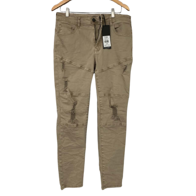 Silent Theory Mens  Size 32 Skinny Soho Jeans Beige Brand New | RRP $119.95