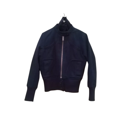 Womens Country Road Black Bomber Jacket Size S