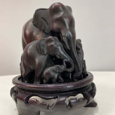 Elephant Family on stand - 160mm