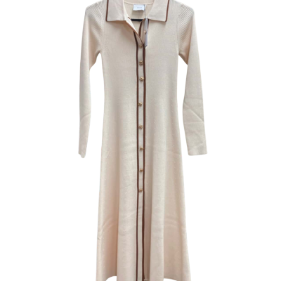 STUNNING FITTED SHEIKE KNITTED DRESS. SIZE S. BRAND NEW