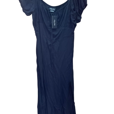 City Chic Womens  Size S Maxi Dress Black  