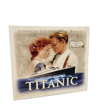 Titanic VHS Set - Exclusive Film Cell