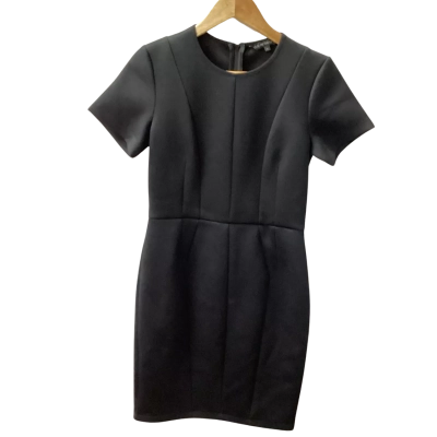 Cue Womens  Size 6 C Dress Black  E