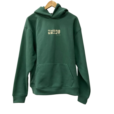 There After Core Logo Hooded Sweater in Forest