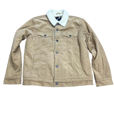 Skylark Corduroy Jacket Size L Beige 