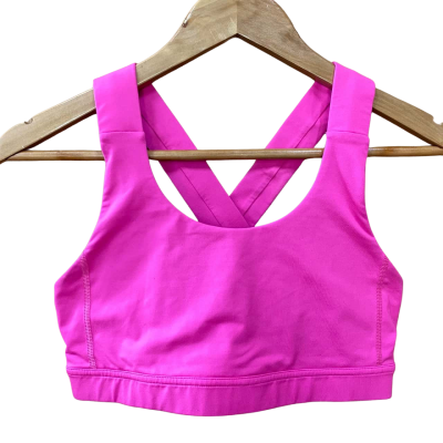 Lululemon Magenta Cross-Back Sports Bra Size 8 