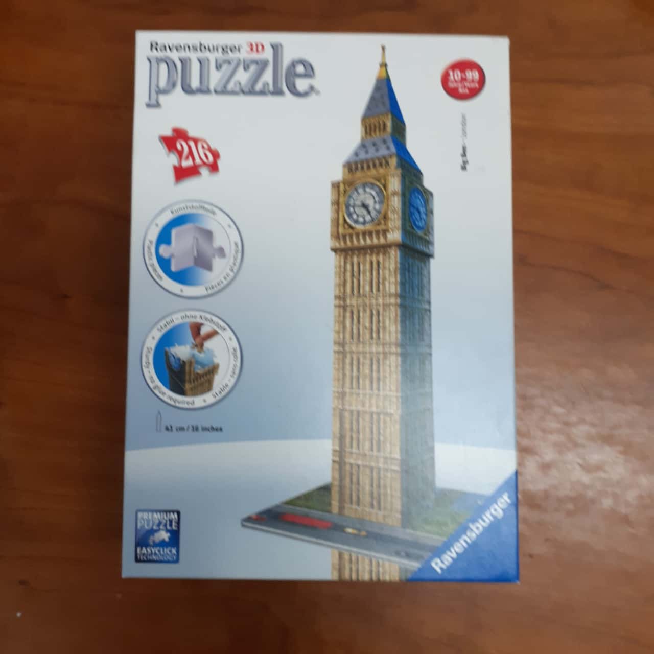 Ravensburger 3d puzzle big ben