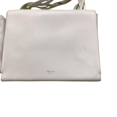 Oroton Womens Handbag White B