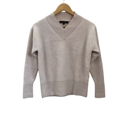 David Lawrence Womens  Size S V-Neck Jumper Pale Pink  