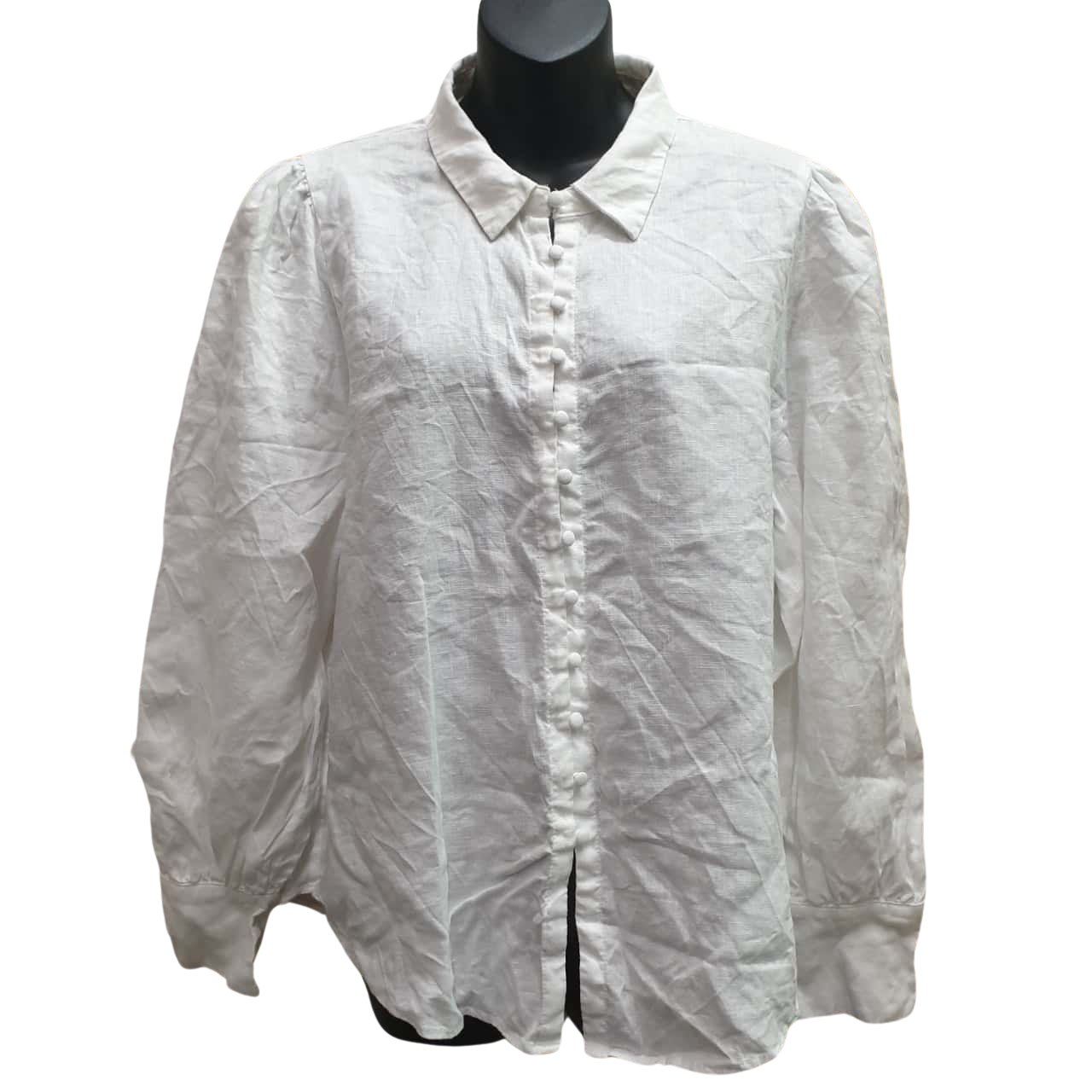 SPORTSGIRL 100 Linen Blouse Size 14(s)