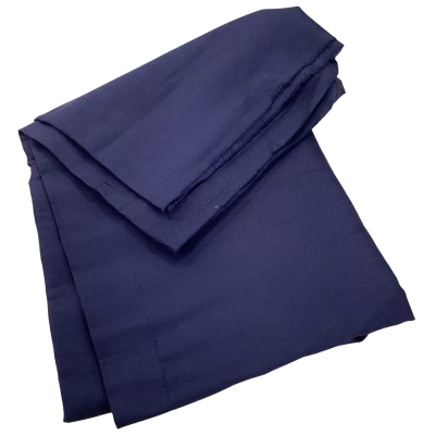 Thick Navy Blue Poly Cotton 170 x 110 cm   F2