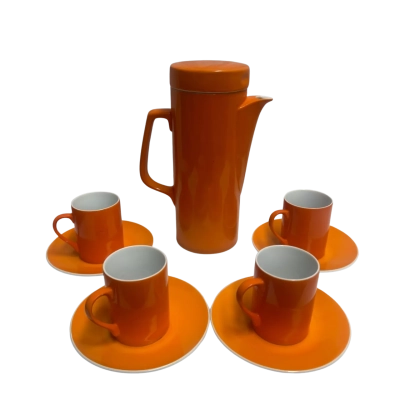 Vintage Mid Century Schmid Kreglinger Cups, Plates & Jug