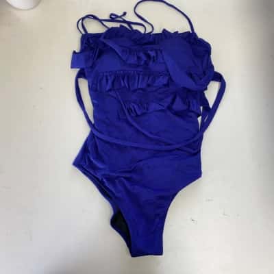 WaterSun Peacock Blue One Piece Bather  Size 12 