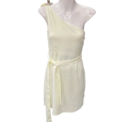 BWLDR Womens  Size 8 Mini Dress Cream 