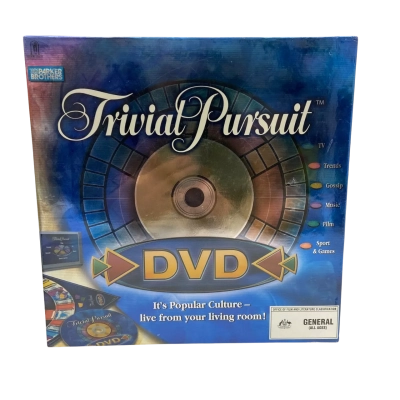 Parker Brothers Trivial Pursuit Pop Culture DVD Game from 2005