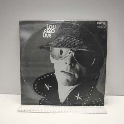 Lou Reed Live Vintage 12" Vinyl LP Record RCA Victor Black White Sleeve