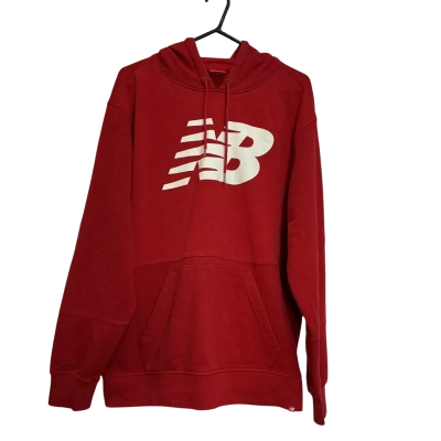 New Balance Mens  Size XL Hoodie Red / White 