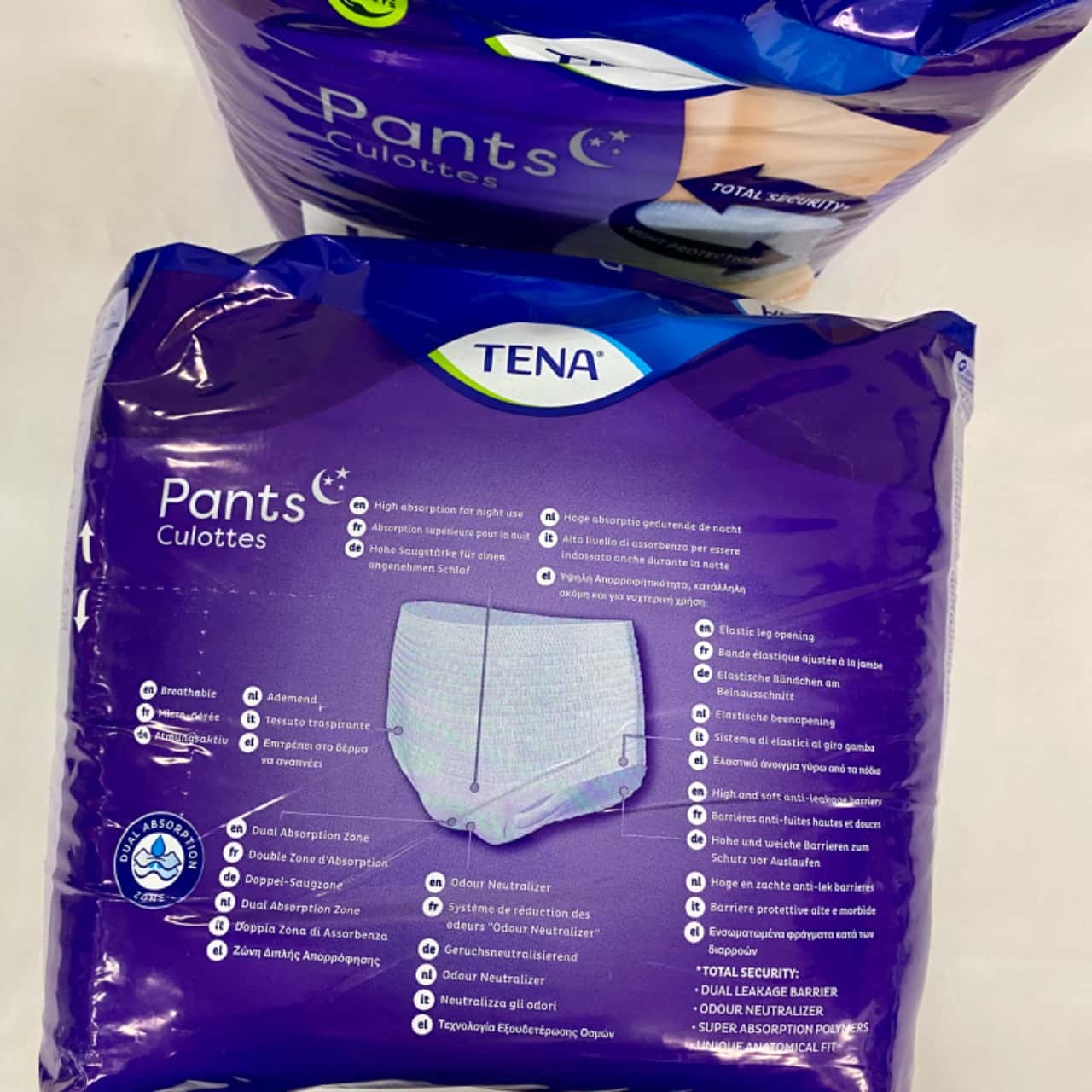2 X Tena Pants Culottes Plus Night 12 Pack s 2 X Tena Pants Culottes Plus Night 12 Pack s
