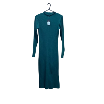 Emerge Womens  Size M Long Sleeve Dress / Maxi Dress Green 