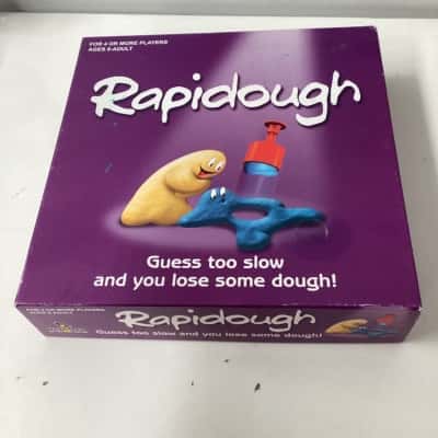 Rapidough pictionary style game of sculpting charades board game
