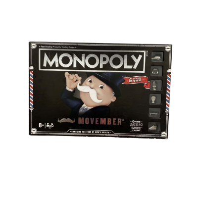 Limited Edition Monoploly Movember 