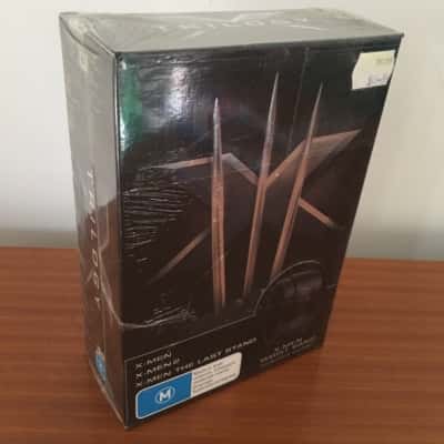 X Men DVD Trilogy Includes Bonus Wrist Band 6 Discs  was $45.99  SEALED