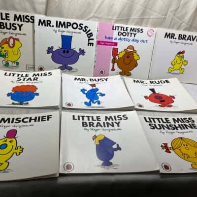 10 Children Books From Roger Hangreves