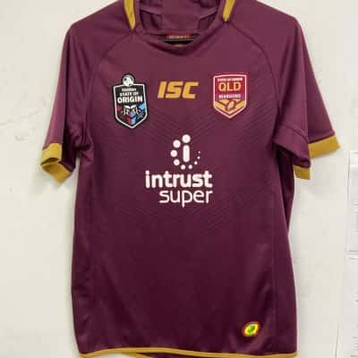  Mens  Size S Jersey Maroon State of Origin QLD Maroons 