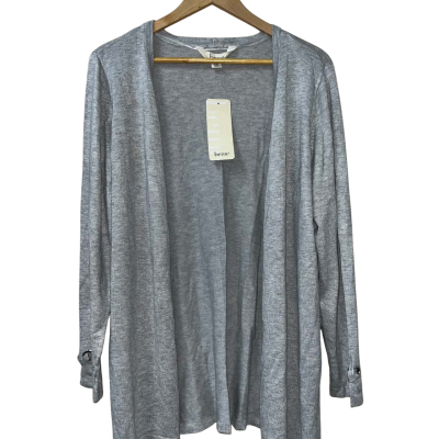 beme Womens  Size XS Cardigan Grey 