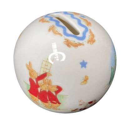 Royal Doulton - Bunnykins Money Ball Bank 2004
