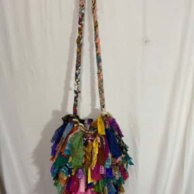 Handcrafted Bohemian-Style Fringe Bag