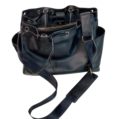 Oroton Womens Cross Body Bag Black Large