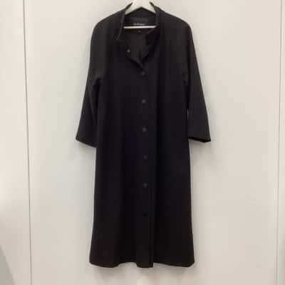 Alpha60 Womens Long Coat Size M
