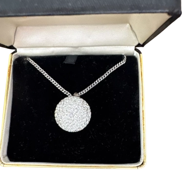 Fireball Pendant & Necklace Silver 925