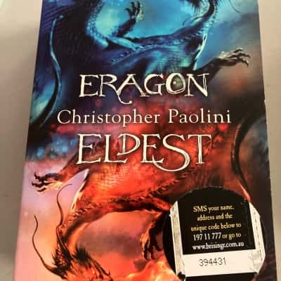 Eragon & Eldest, books 1 & 2 of the inheritance cycle by Christopher Paolini