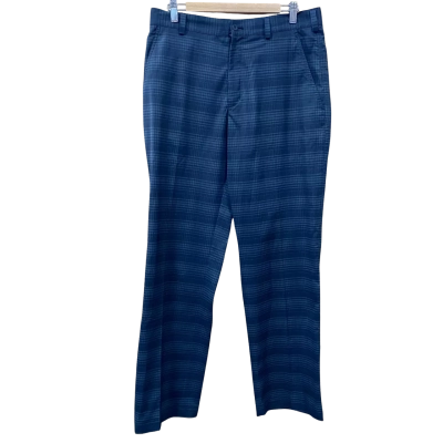 Nike Dark Grey Checked Golf Pants Size 32/M