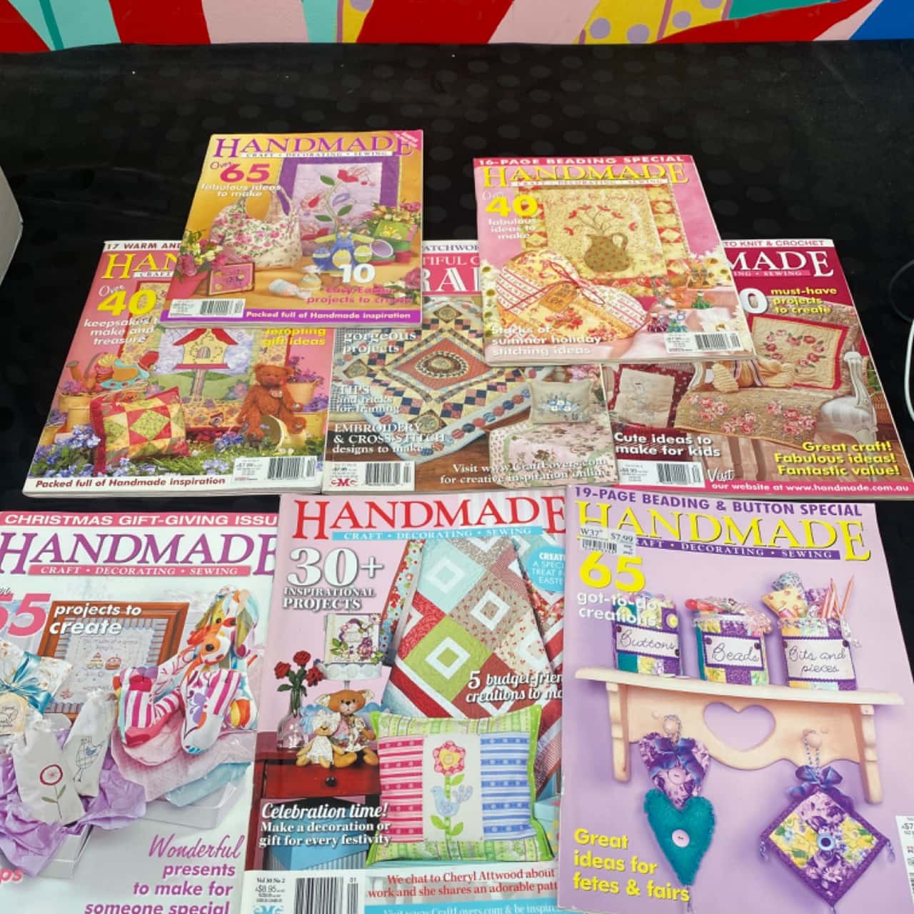 Craft magazines x8(s)