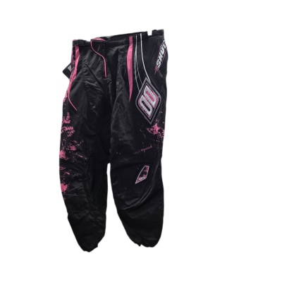  BNWT Shot Race Gear "Contact Skull" Motocross Riding Pants - Black & Pink (Size 36)