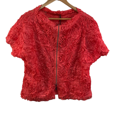 BNWT Sohn  Size S Zip Through Top Melon