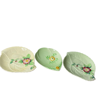 Carlton Ware 3x Small Vintage Dishes 