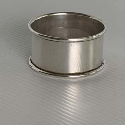 Vintage Australian Sterling Silver Napkin Ring