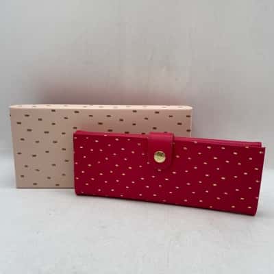 BNWT KIKKI K  Womens Purse Gold / Pink  Jewellery Travel Purse In Gift Box.   SHWP