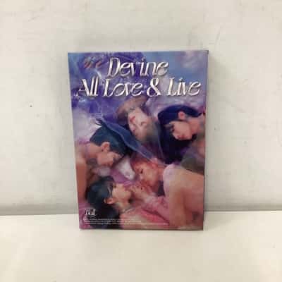 ARTMS - Devine All Love & Live (Dall) CD, Book, Poster, Stickers