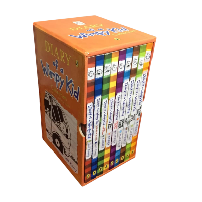 Puffin DIARY of a Wimpy Kid Collection- Jeff Kinney. Multicoloured. 20 X 12 CM